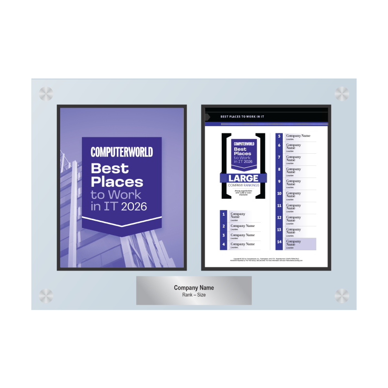 Inspirational Award – Two Page